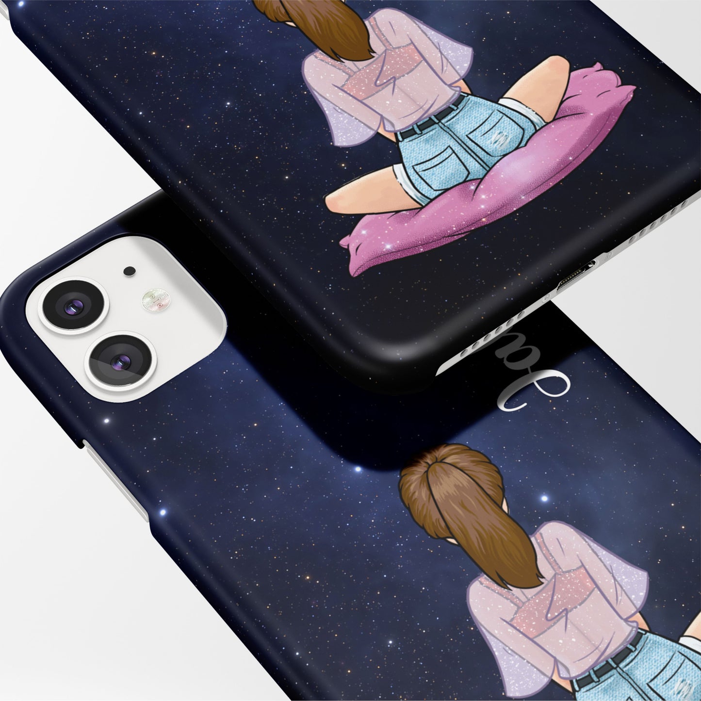 Galaxy Girl Custom Slim Case