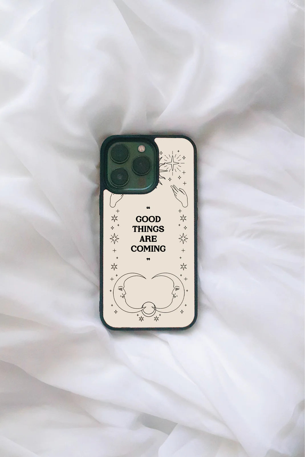 Good Thing Are Coming Glass Case