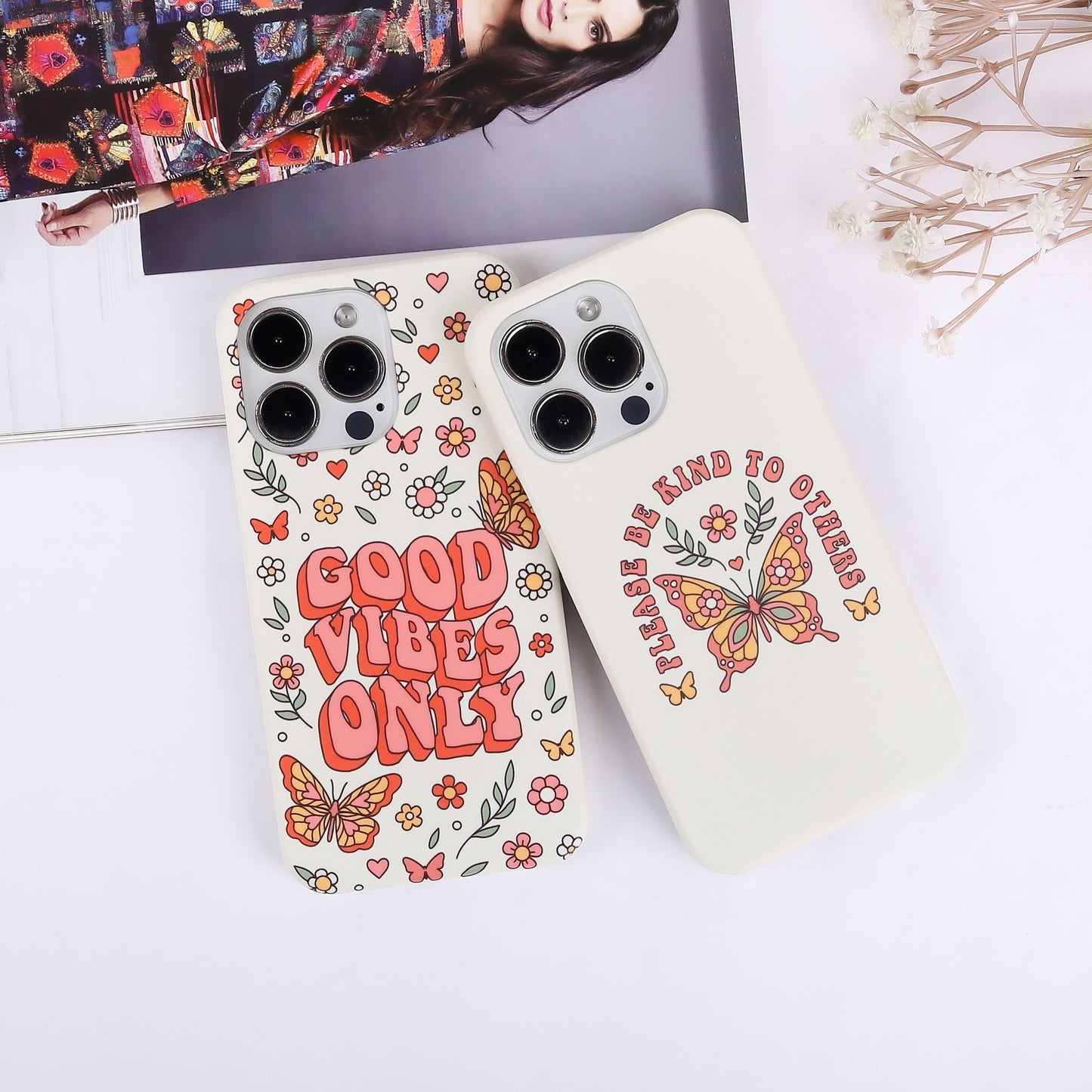 The Good Vibes Customised Slim Case
