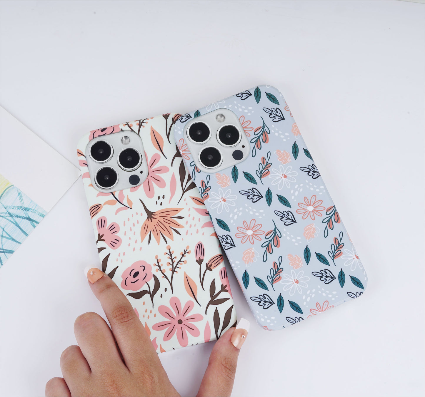 The Floral Family Designer Slim Case