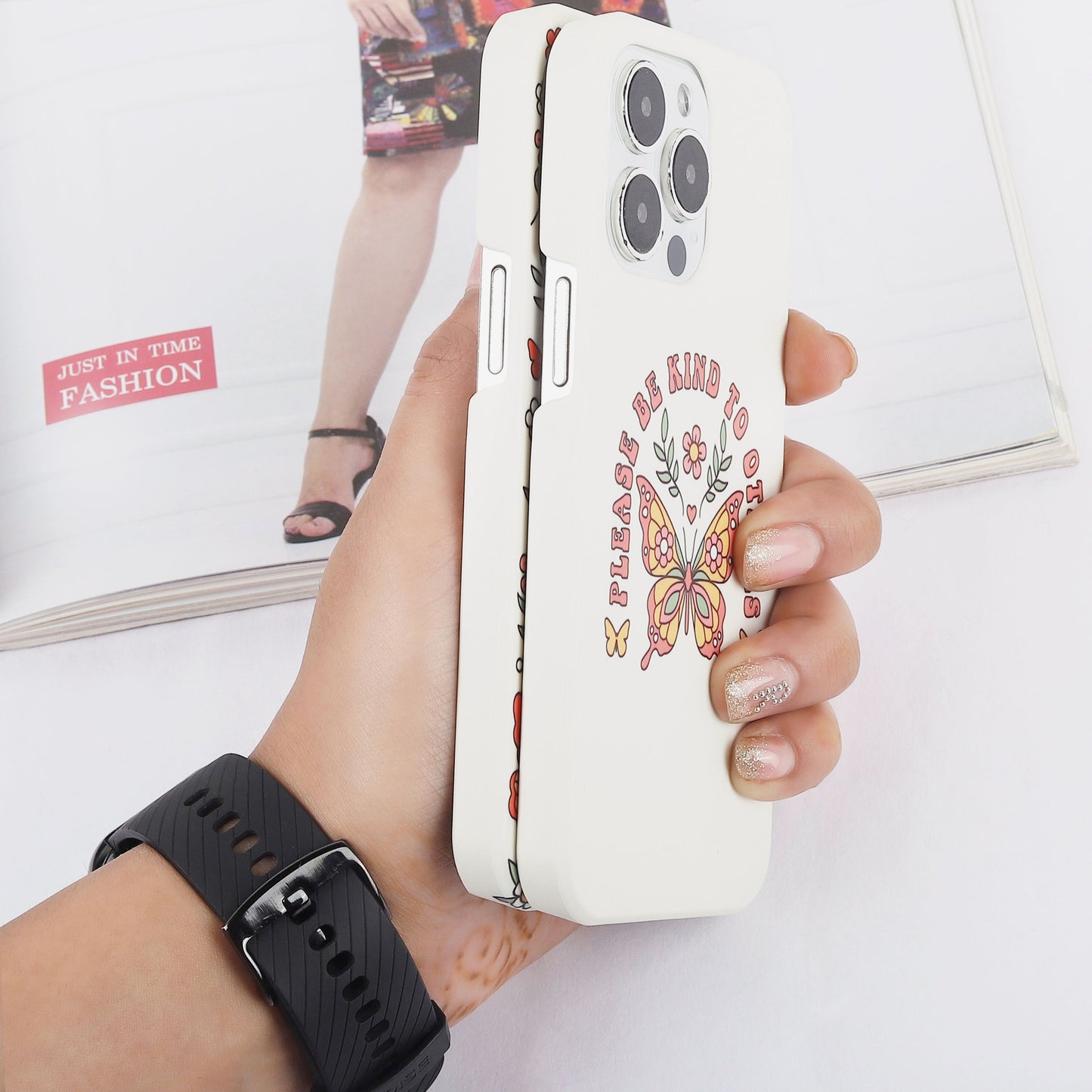 The Good Vibes Customised Slim Case