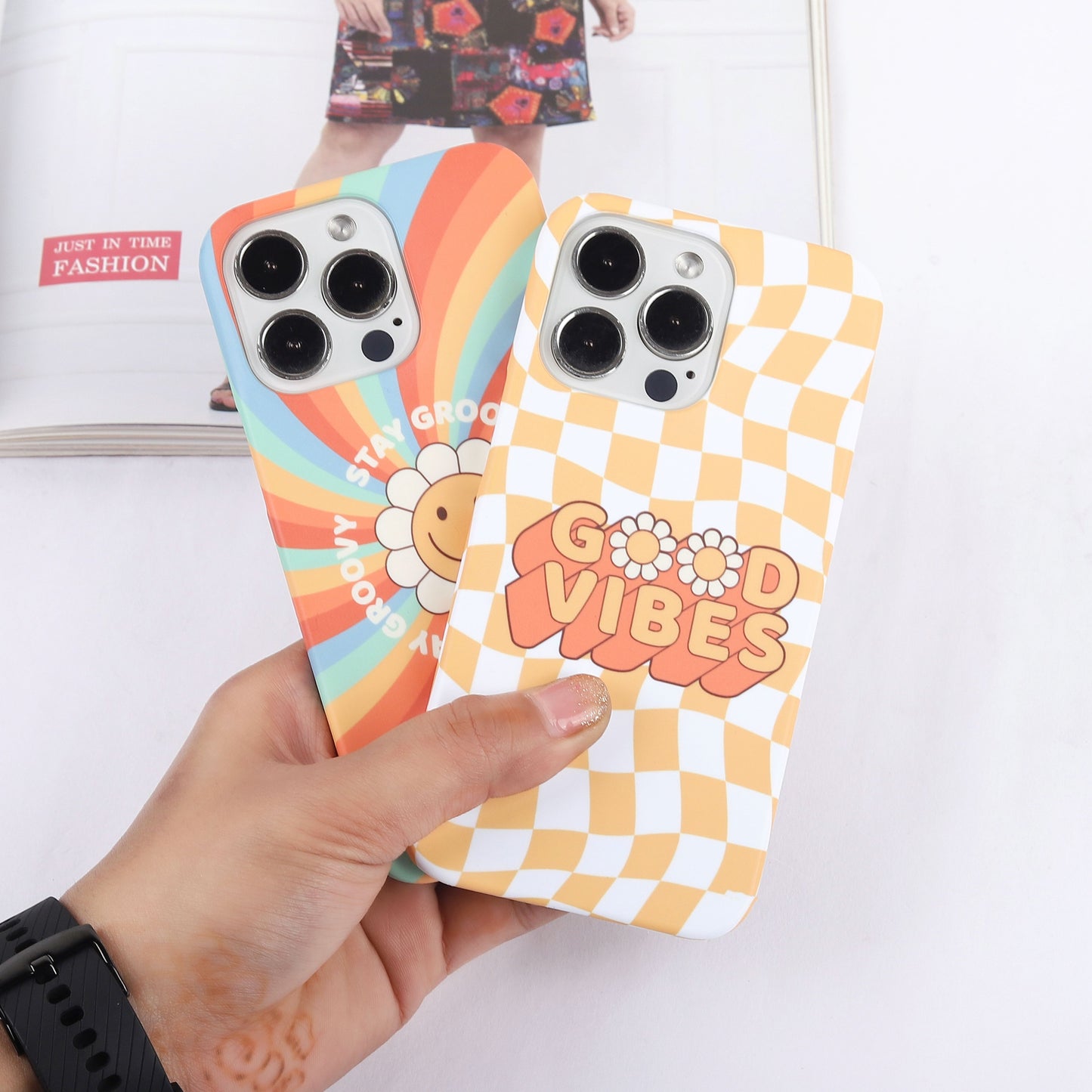 Stay Groovy Customised Slim Case