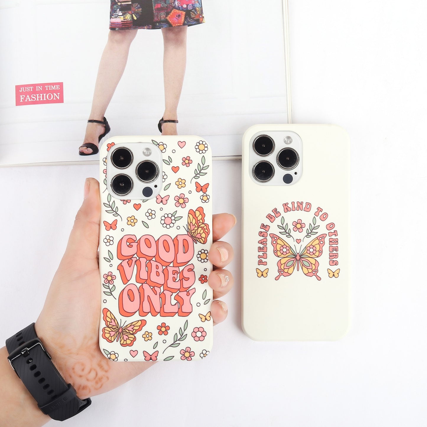 The Good Vibes Customised Slim Case