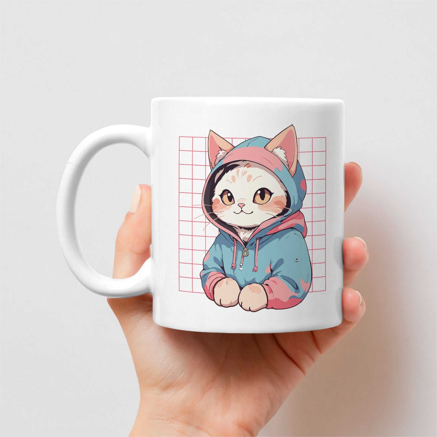 Anime Cat Designer Mug