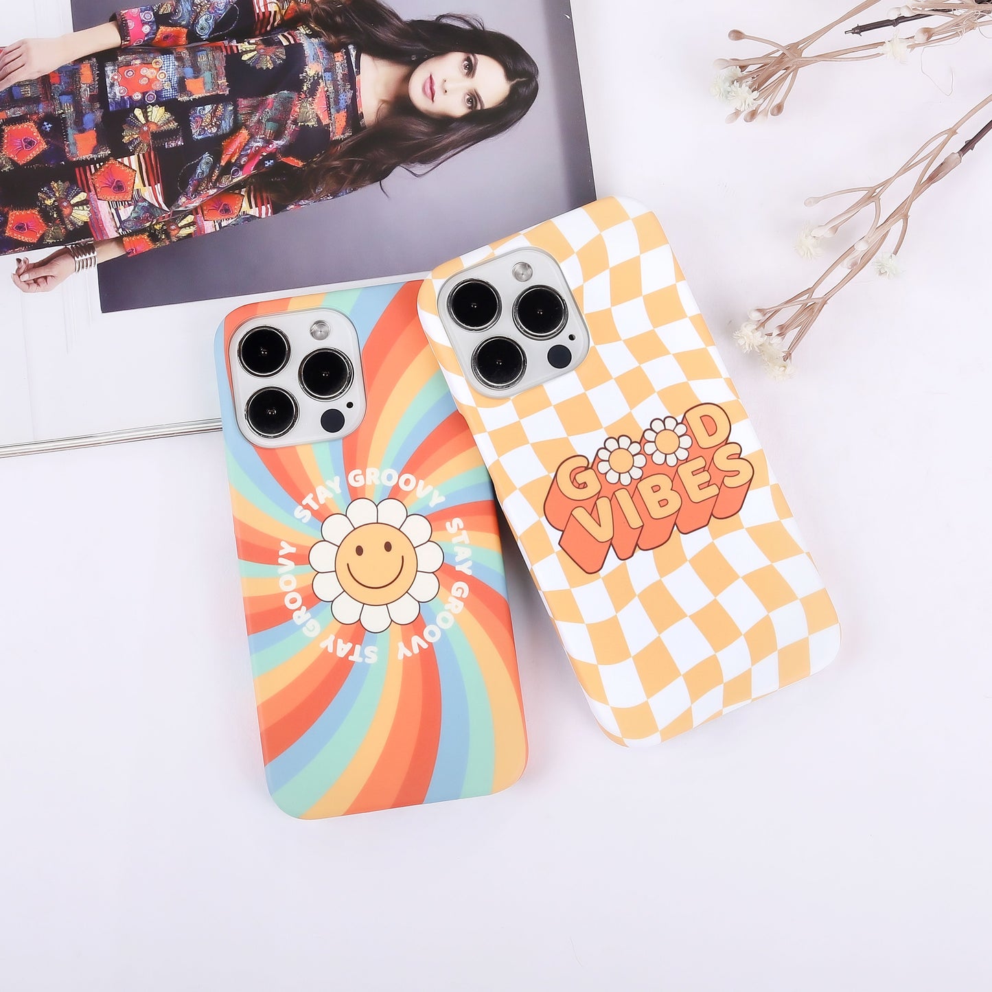 Stay Groovy Customised Slim Case