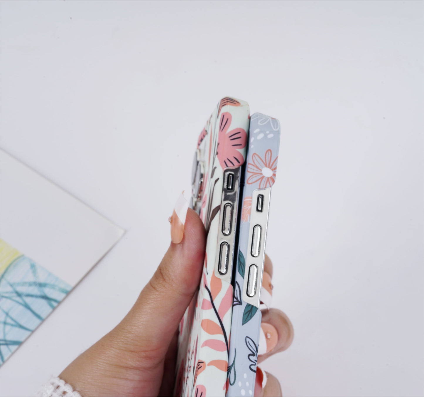 The Floral Family Designer Slim Case