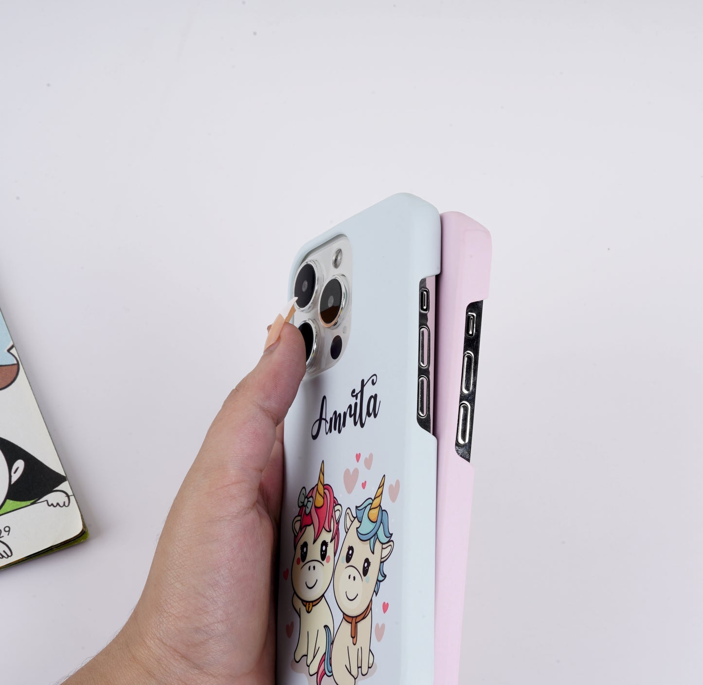 Cute Unicorn Slim Case Cover