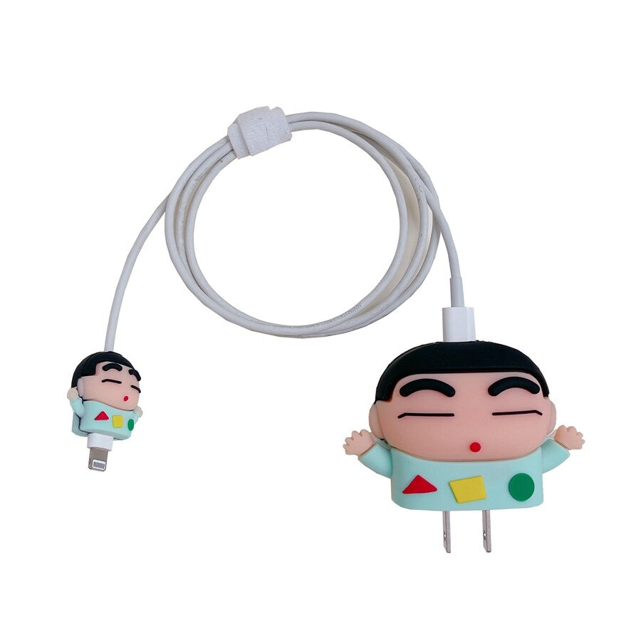 Cute Cartoon Charger Protector case for Iphone 20W/18W Charger