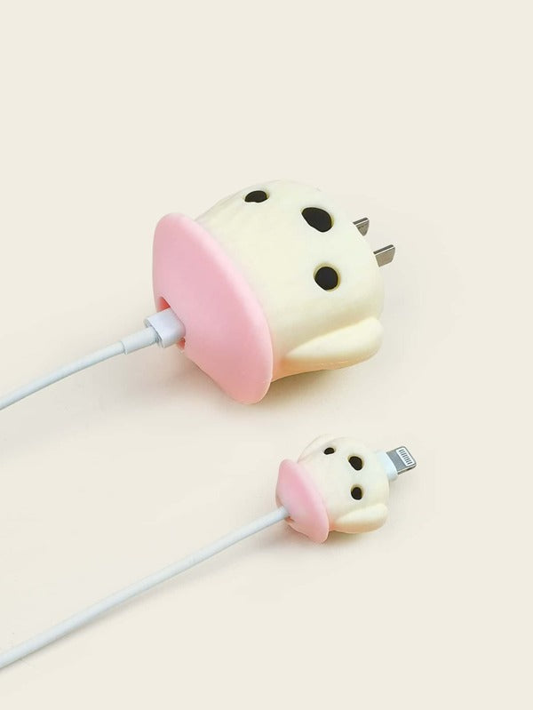 Cute Cartoon Charger Protector Case for Iphone 20W/18W Charger