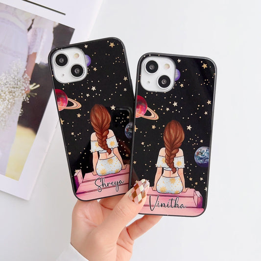 Universe Girl Design Customised Glass Case