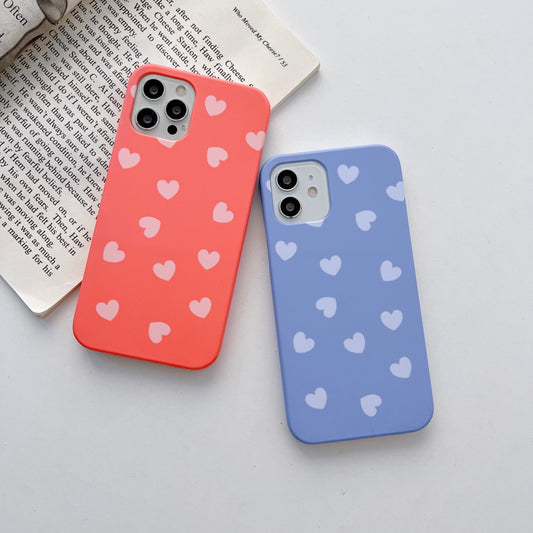 Heart Pattern Slim Case Cover