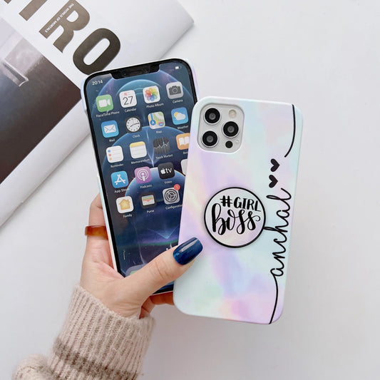 Tie Die Slim Case Cover With Holder