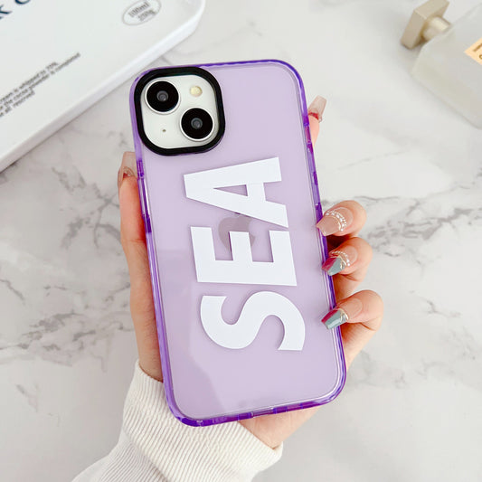 Neon Sea Silicone Case