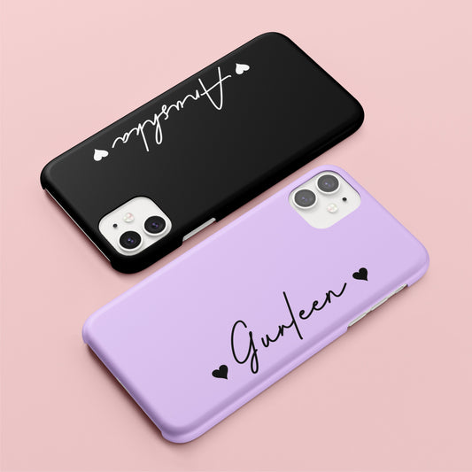 Custom Name Slim Case