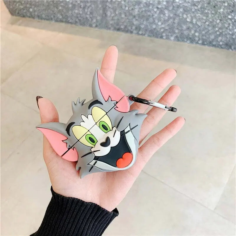 TOM SILICONE AIRPODS CASE COVER FOR PRO