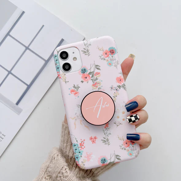 The Floral Family Slim Case Cover With Custom Holder