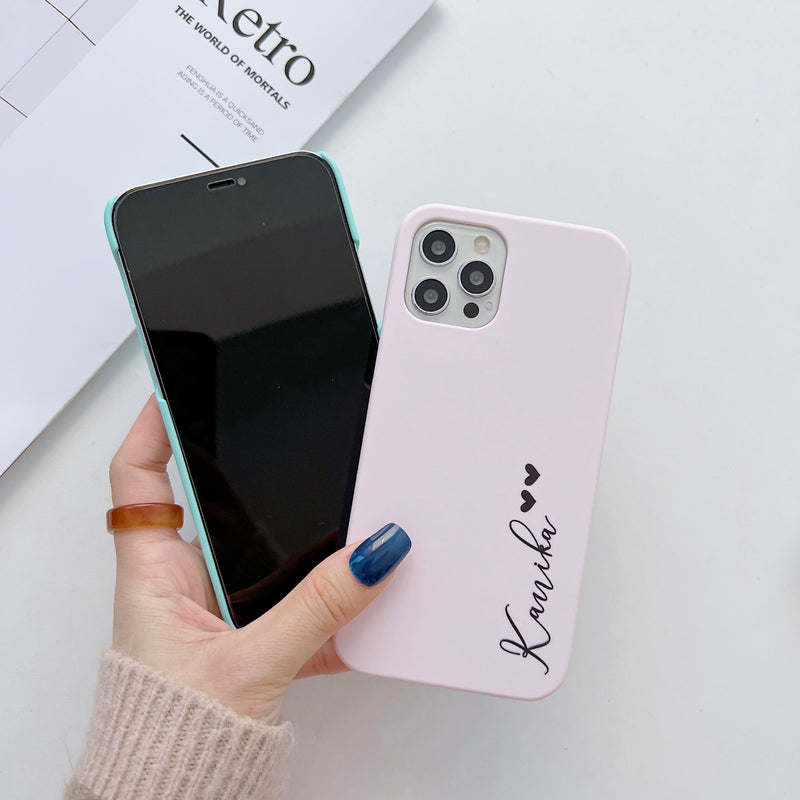Solid Colors Customised Slim Case Cover