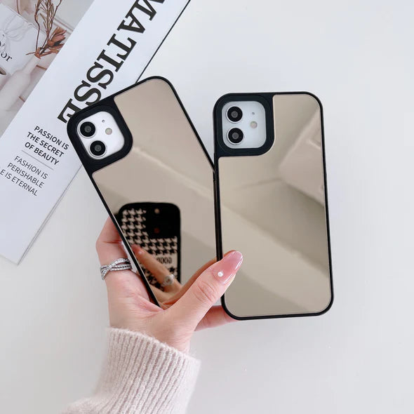 Reflective Mirror Case for iPhone ( Gold )