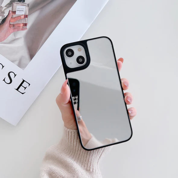 Reflective Mirror Case for iPhone ( Silver )