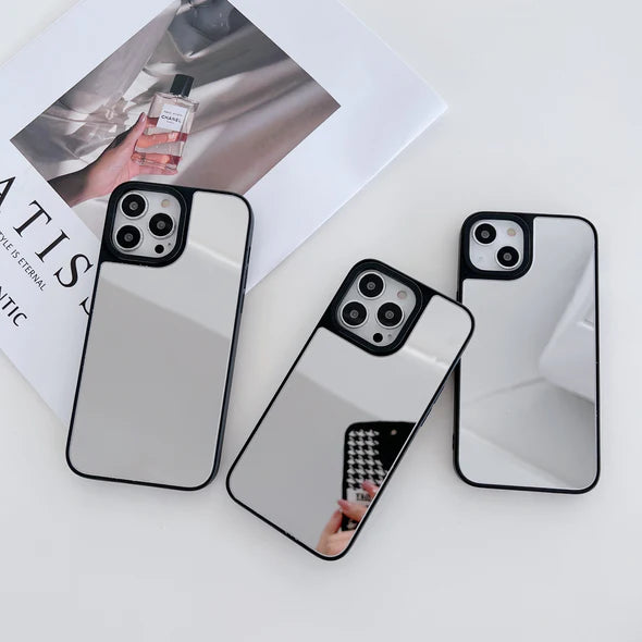 Reflective Mirror Case for iPhone ( Silver )