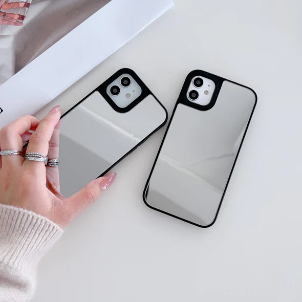 Reflective Mirror Case for iPhone ( Silver )