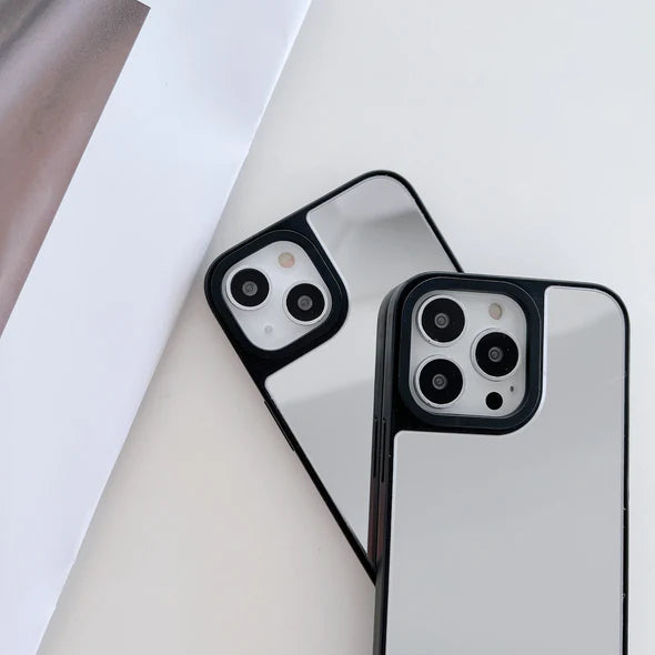 Reflective Mirror Case for iPhone ( Silver )