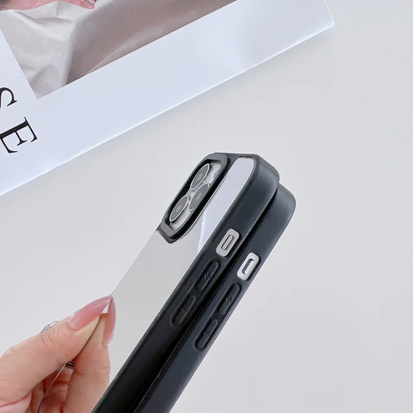 Reflective Mirror Case for iPhone ( Silver )