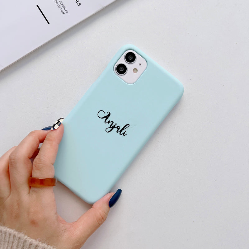 Solid Colors Customised Slim Case Cover