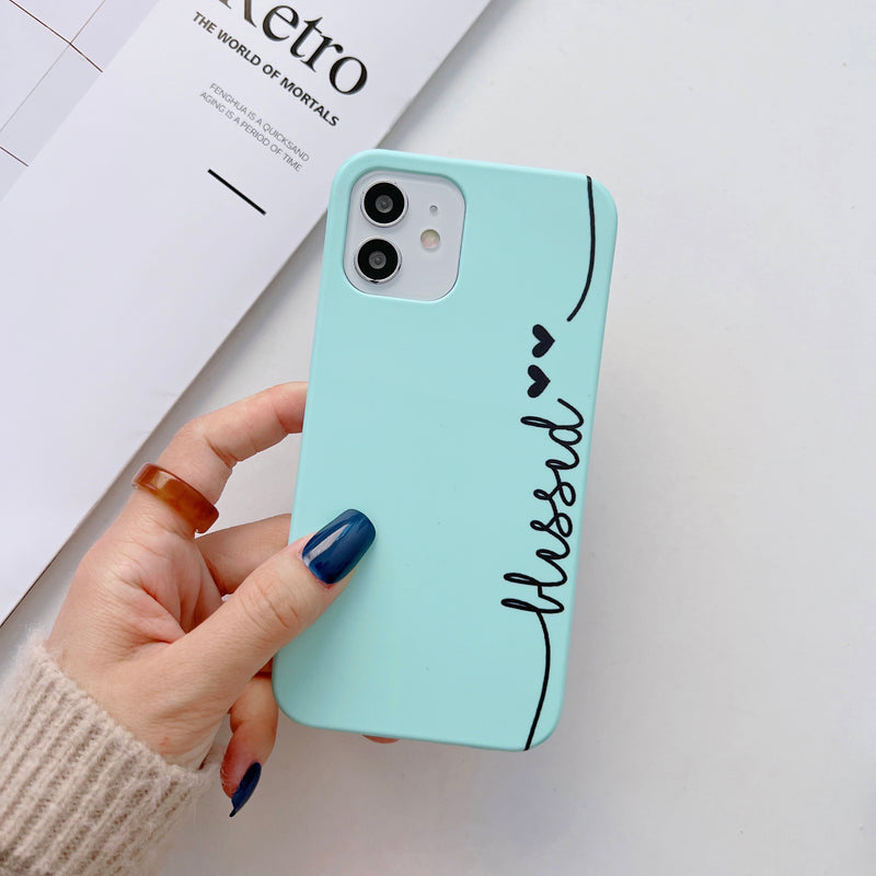 Solid Colors Customised Slim Case Cover