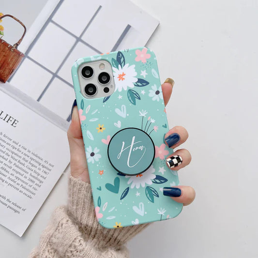 The Floral Family Slim Case Cover With Custom Holder