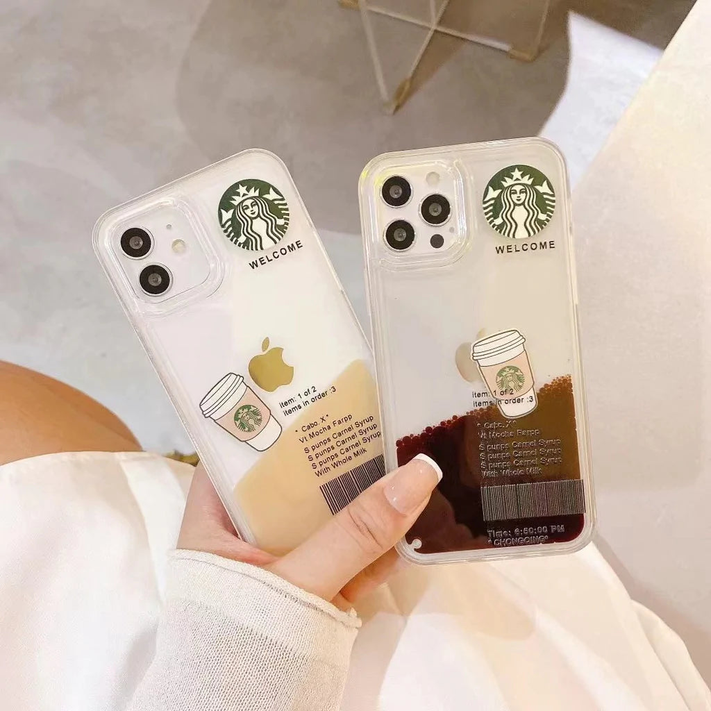 Starbucks IPhone Liquid Silicone Case