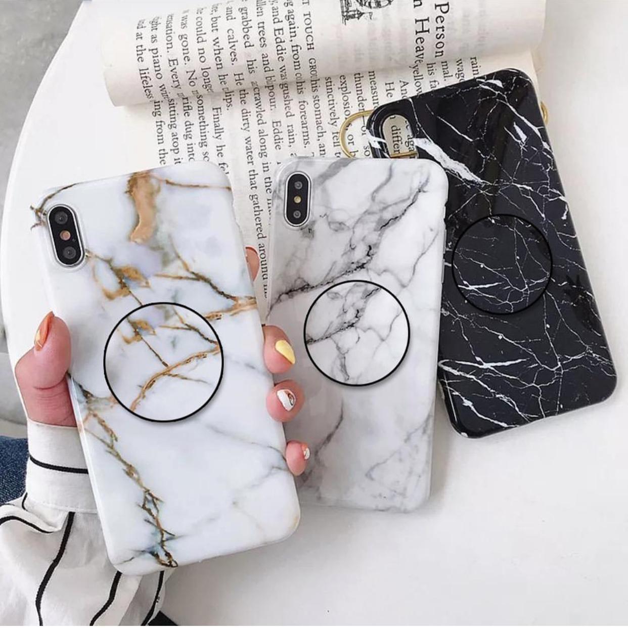 The Gold Effect Slim Case Cover With Holder