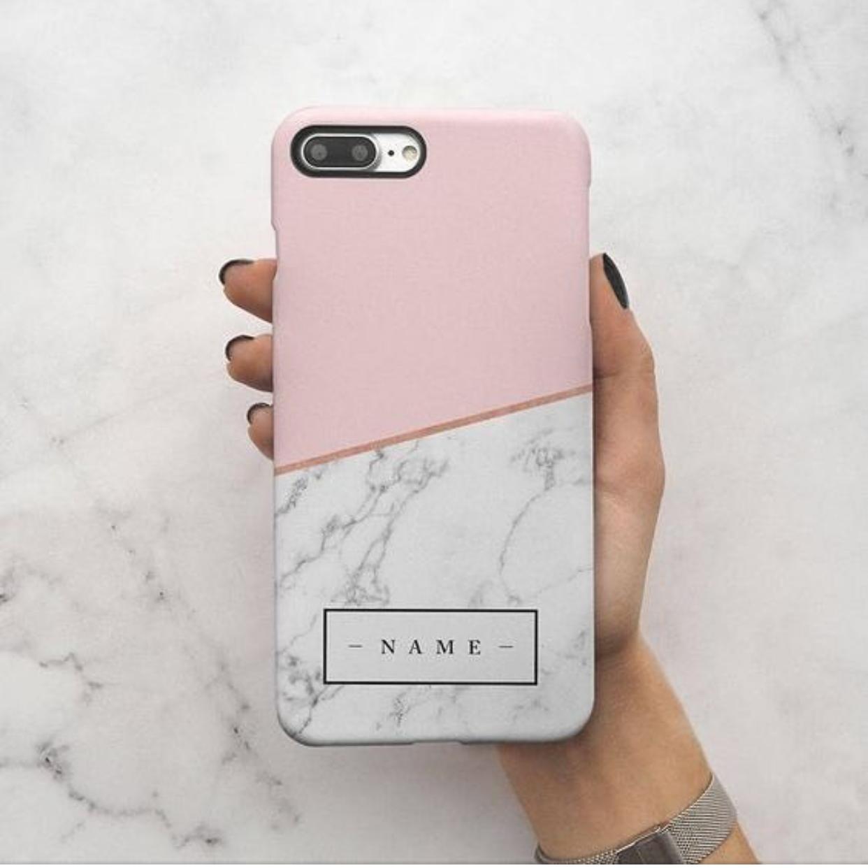 Custom Marble Slim Case Cover
