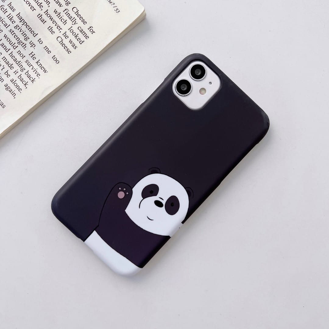 The Panda Family Slim Case Cover With Holder