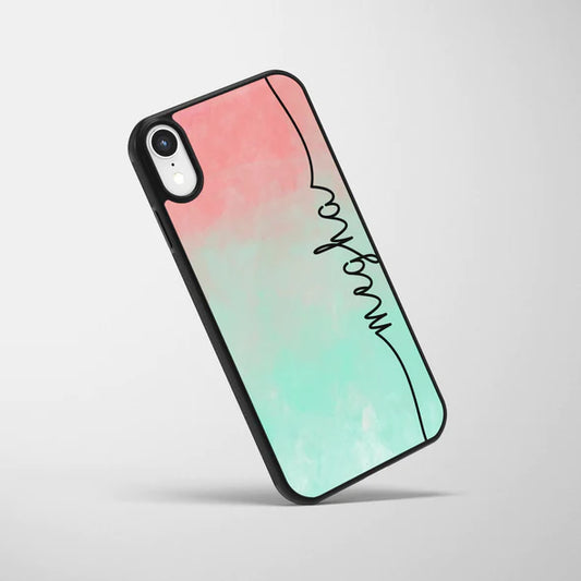 The Gradient Custom Name Glass Case