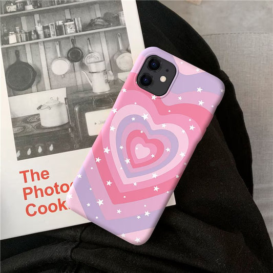 Cute Y2k Heart Slim Case