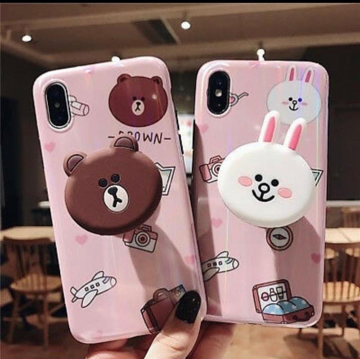 The Cartoon Collection Slim Case Cover With Cartoon Holder