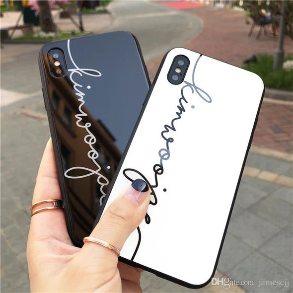 Custom Name Glass Case