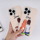 Girl With Dog Customised Slim Case