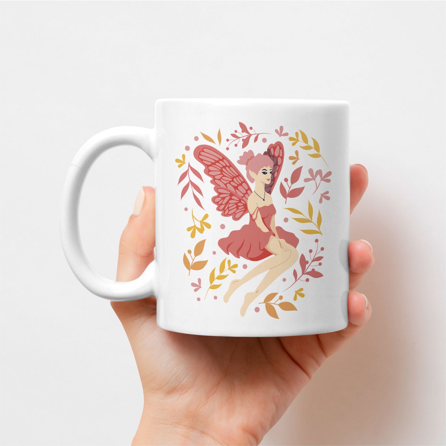 Cute Fairy Girl Designer Mug