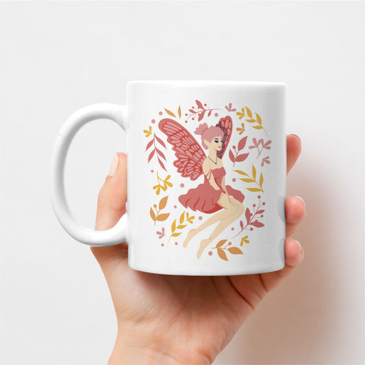 Cute Fairy Girl Designer Mug