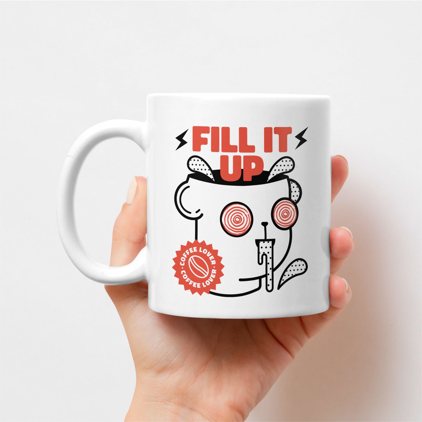 Fill it Up Designer Mug