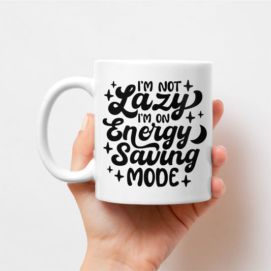 Funny Energy Saving Mode Designer Mug