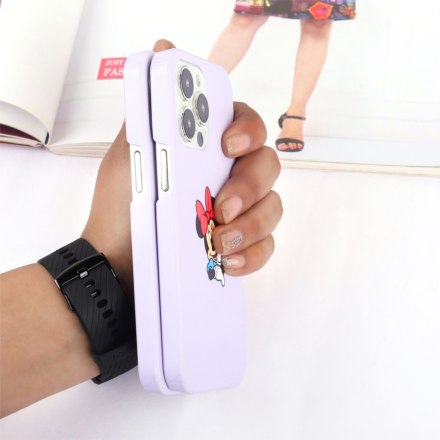 Cute Mickey and Minnie Slim Case