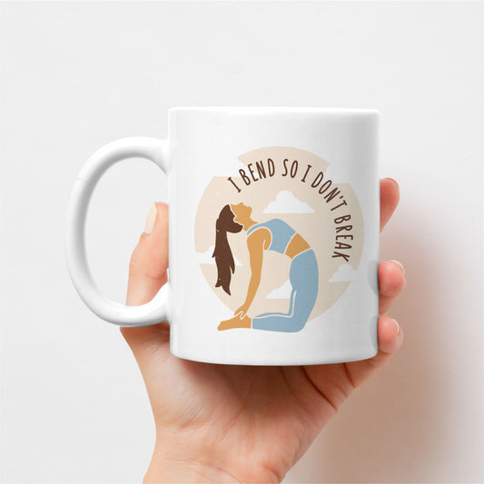 Meditation Woman Designer Mug