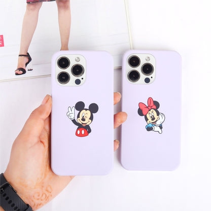 Cute Mickey and Minnie Slim Case