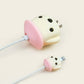 Cute Cartoon Charger Protector Case for  Iphone 20W/18W Charger