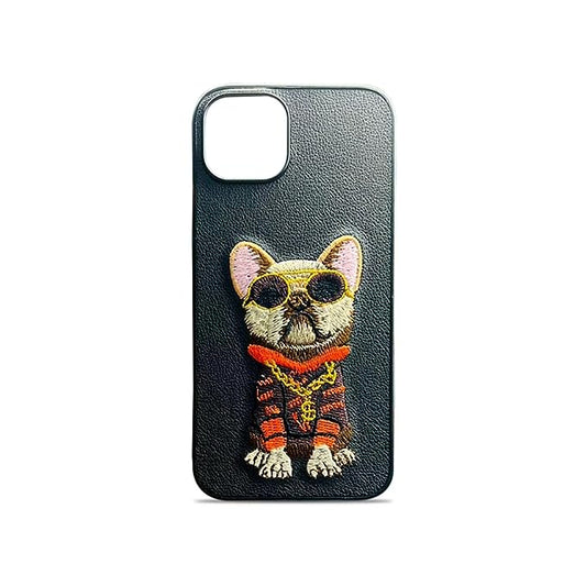 Swag Dog 3D Embroidery Black Case Cover