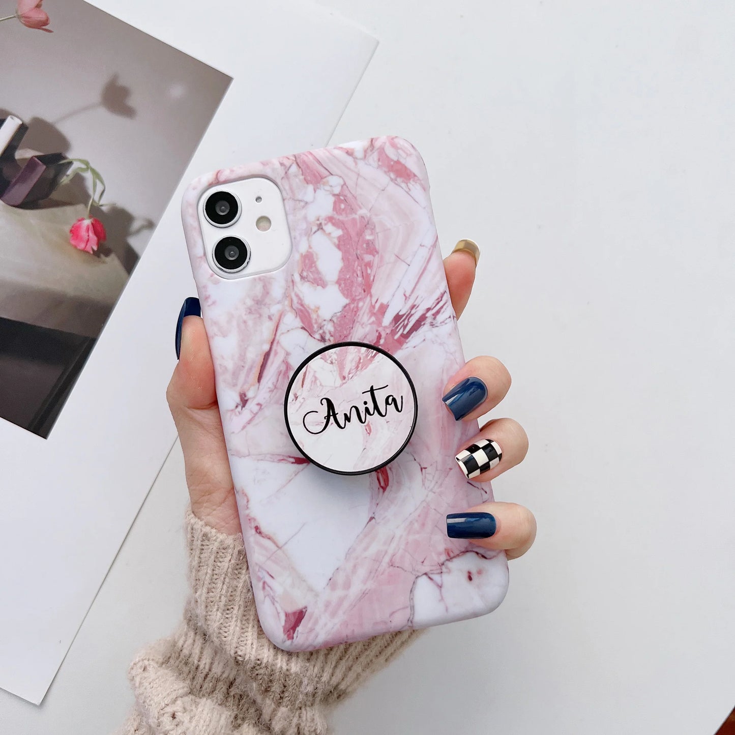 Marble Family Slim Case Cover