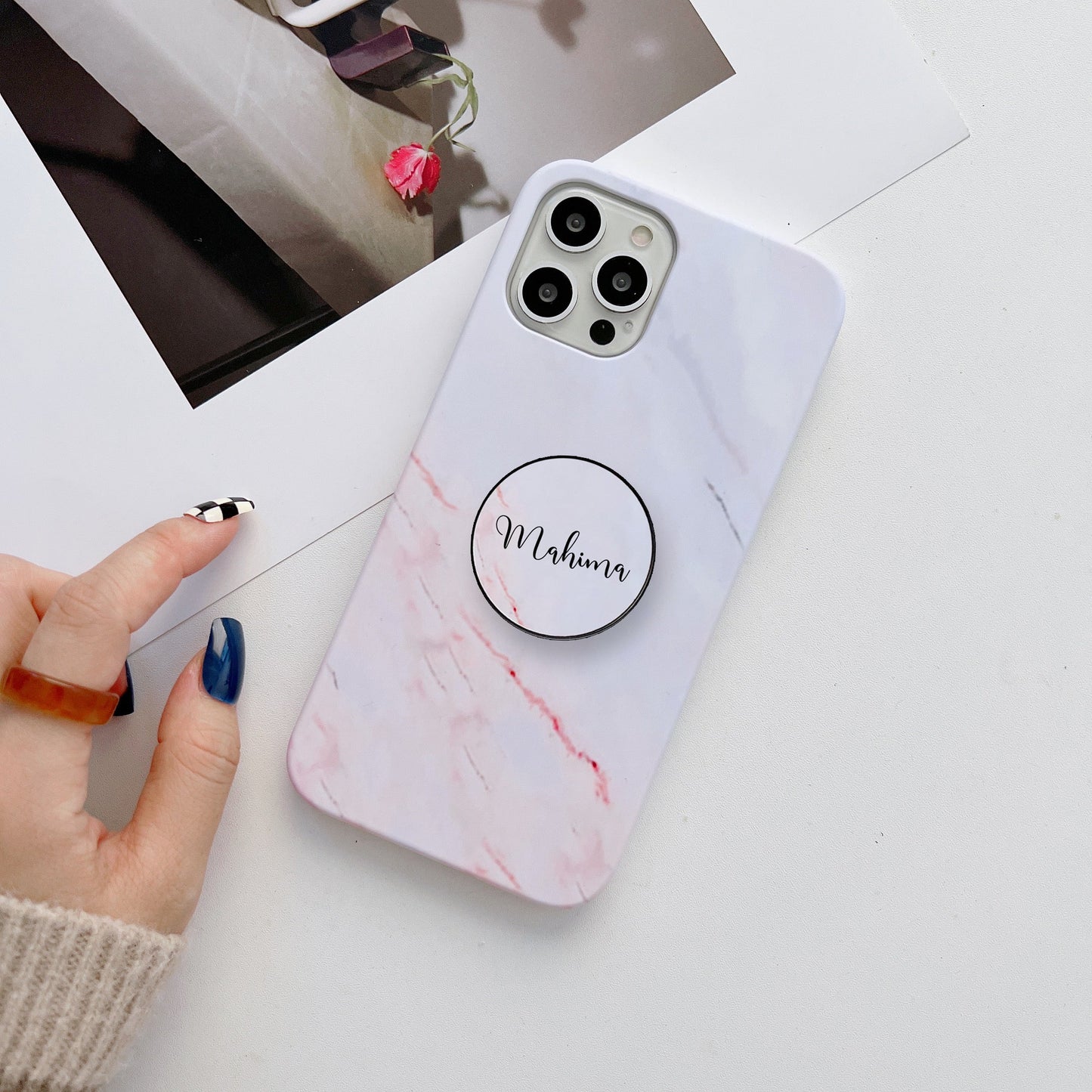 Marble Family Slim Case Cover